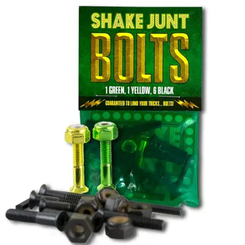 Shake Junt Green/Yellow Allen 1in Bolts SHAKE JUNT