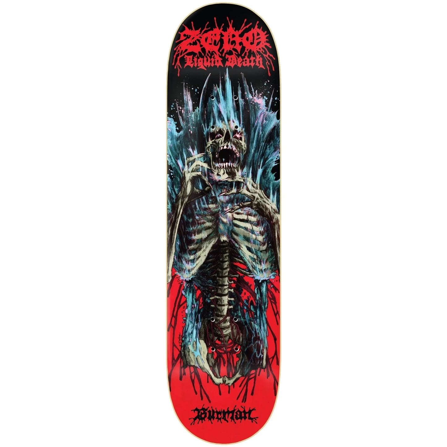 Zero Burman Liquid Death 8.5 Deck ZERO