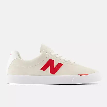 New Balance Numeric 22 Shoes - White/red New Balance