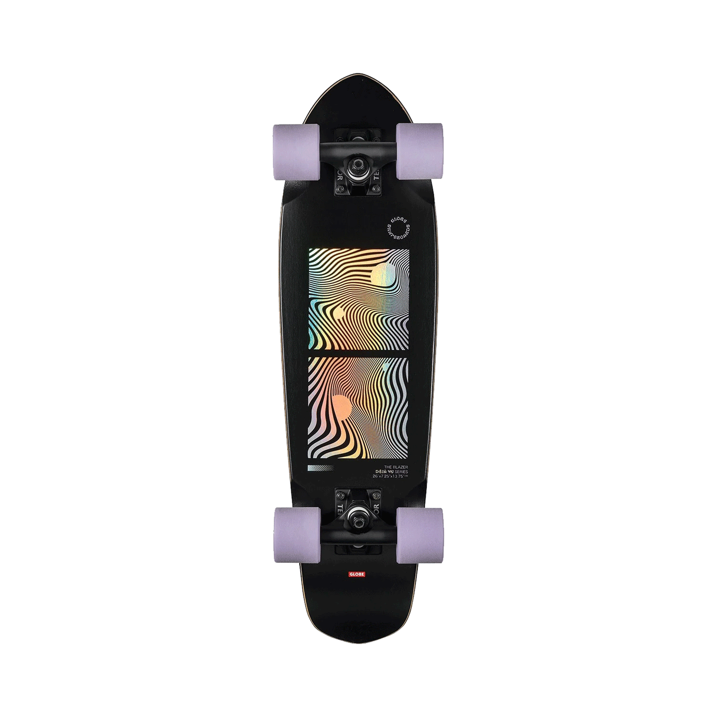 Globe Blazer 26in Cruiser - Black/Purple