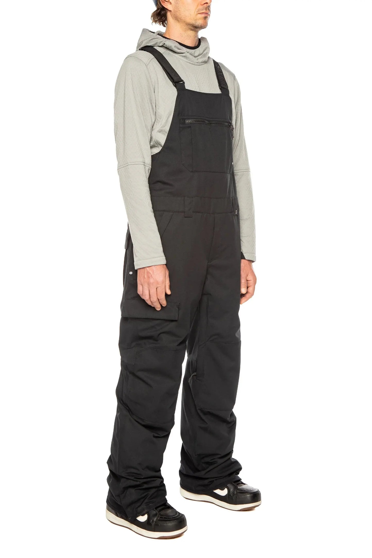 686 Hot Lap Insulated Bib Snow Pants - Black 686