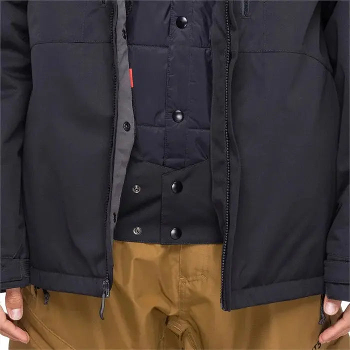 686 Mens Smarty 3-In-1 State Jacket - Black 686