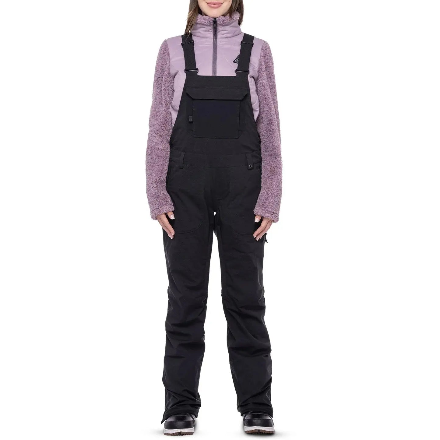 686 Women's Black Magic Insulated Bib Snow Pants -Black 686