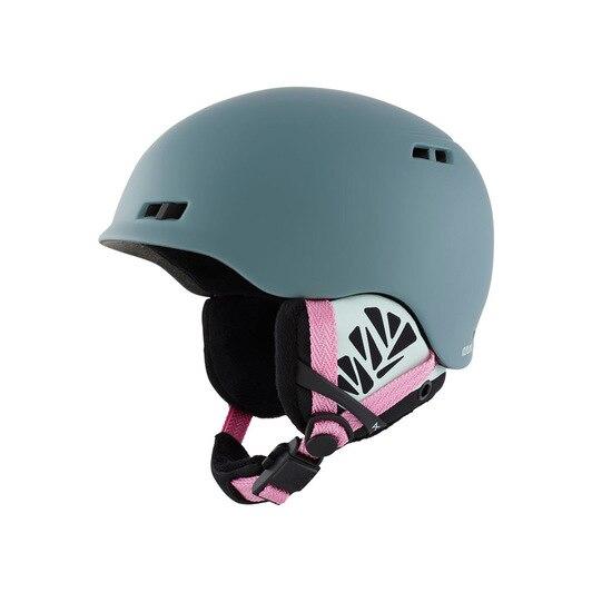 anon women's rodan long hair fleece ski & snowboard helmet Helmet, Jade, Small : Buy Online at Best Price in KSA even with gloves Women's Rodan Long Hair Fleece