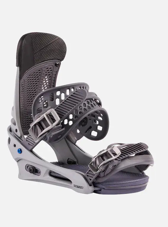 Burton Malavita Snowboard Bindings - Gray BURTON