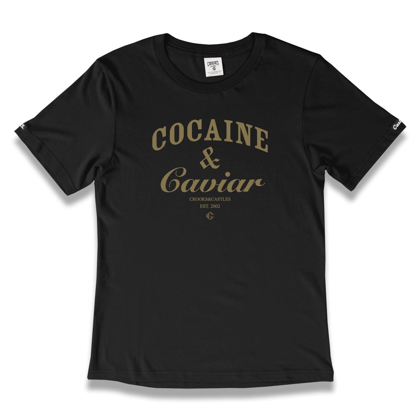 CROOKS & CASTLES COCA & CAVIAR TEE CROOKS & CASTLE
