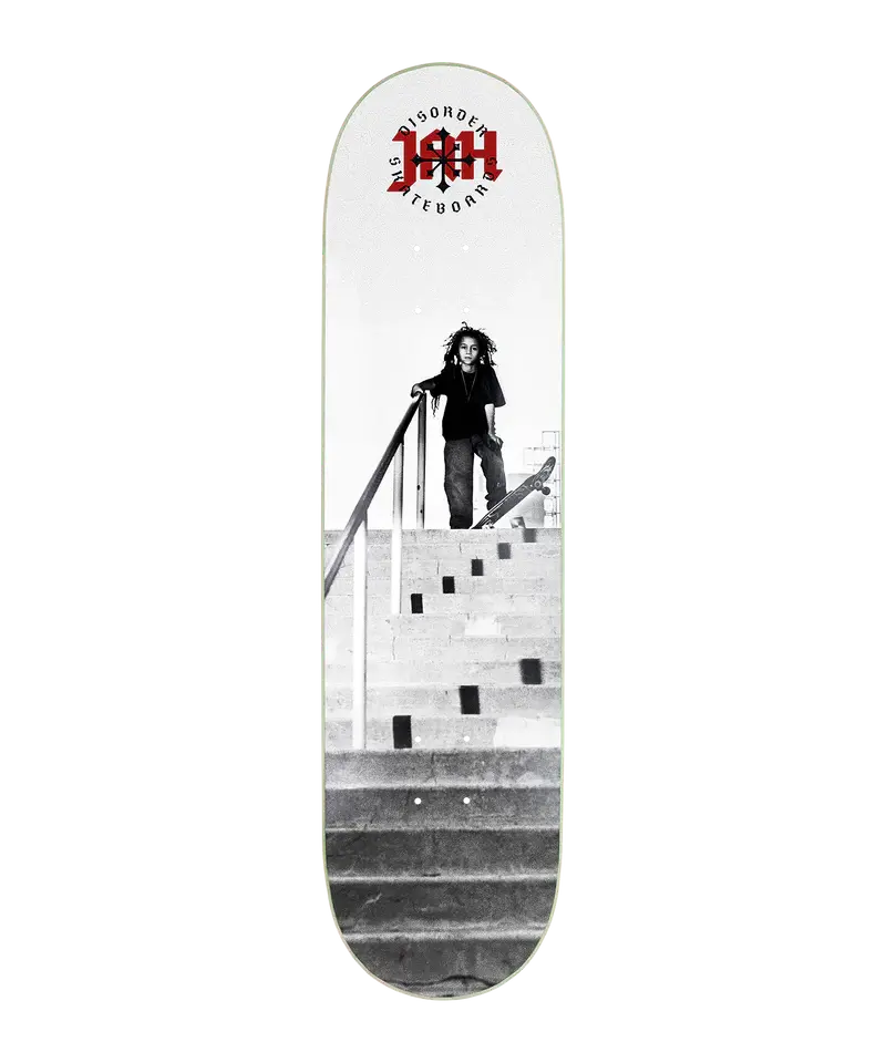 DISORDER JAH 8.0 SKATE DECK DISORDER