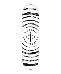DISORDER SPUN 8.25 SKATE DECK DISORDER