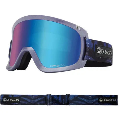 Dragon D1 OTG Goggles - Shimmer/Llblueion+Llamber DRAGON