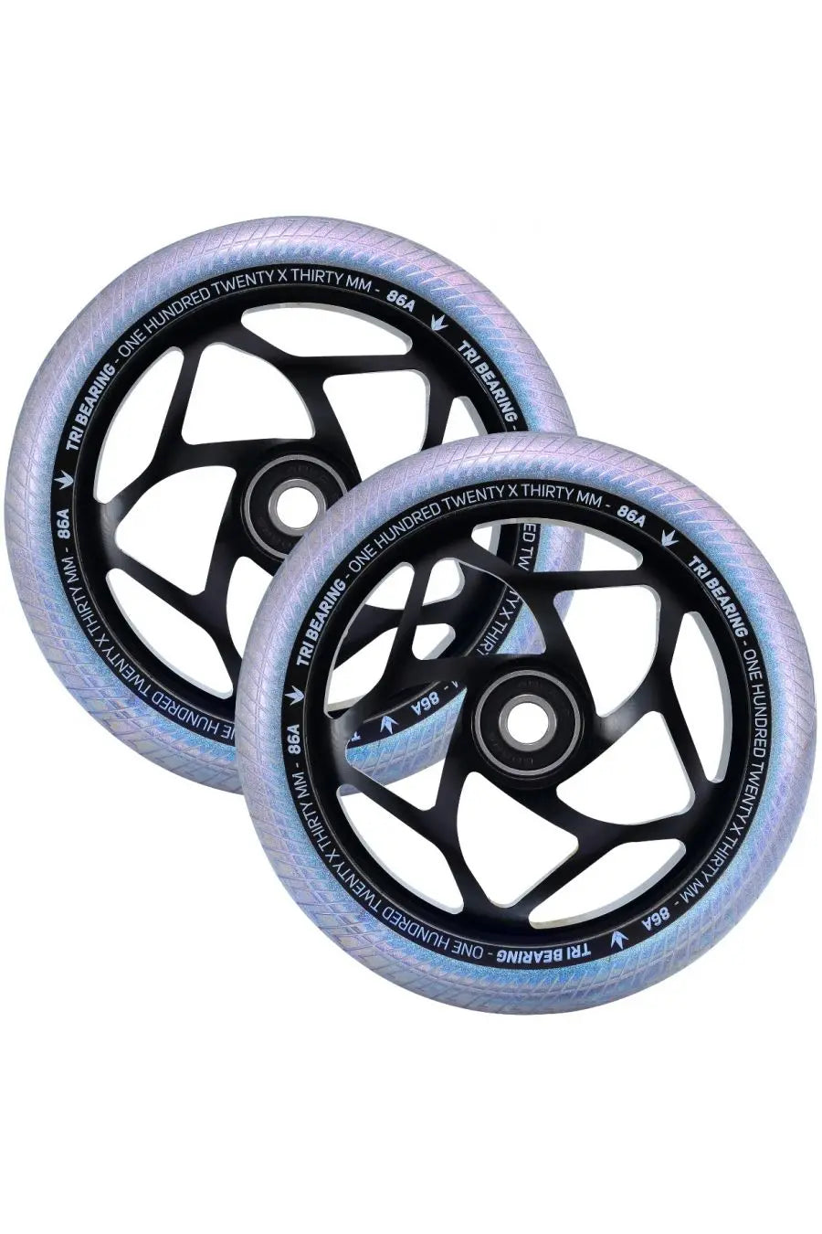 ENVY 120mm x 30mm TRI BEARING WHEELS ENVY