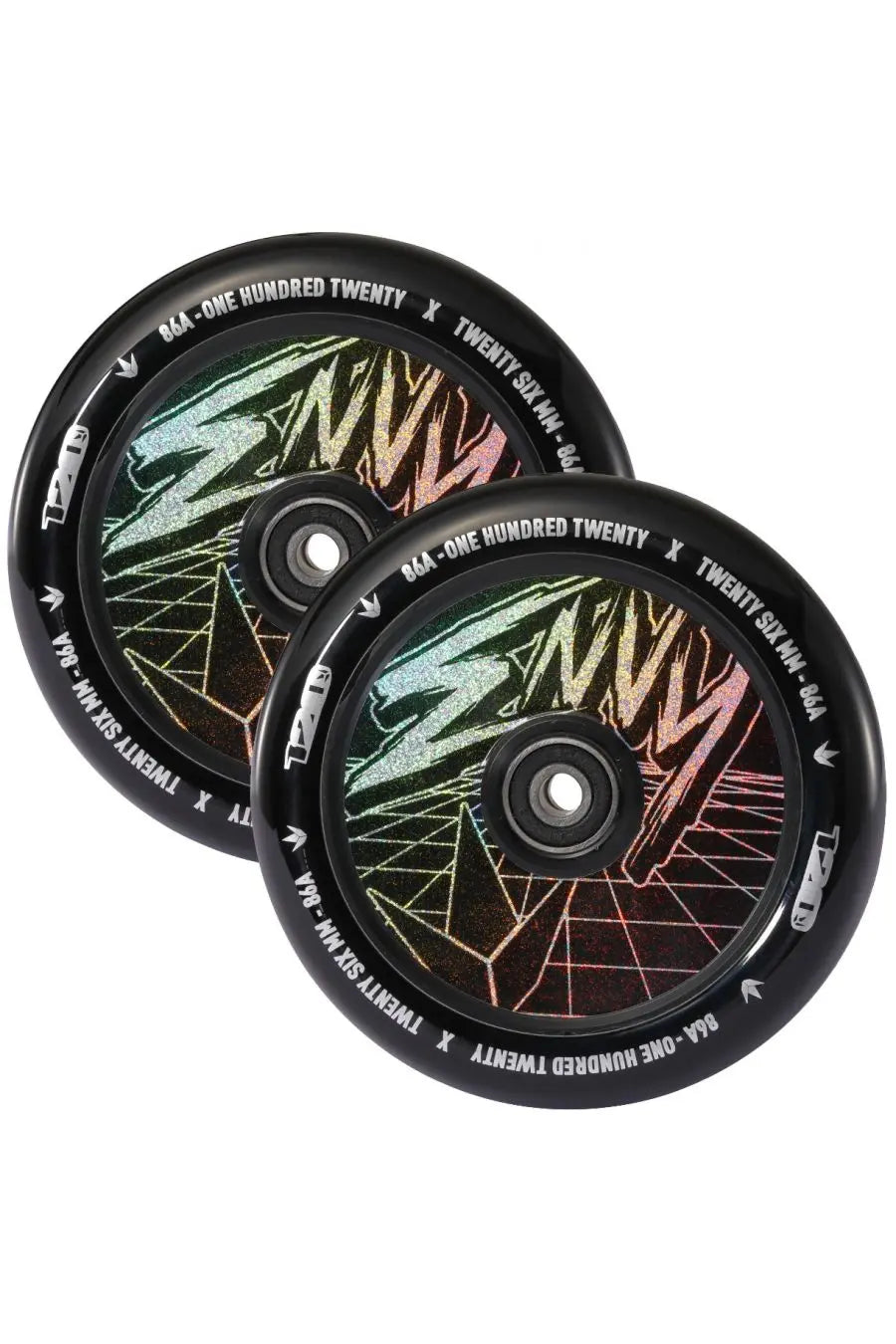 ENVY HOLLOW CORE 26mm 120mm HOLOGRAM WHEELS ENVY