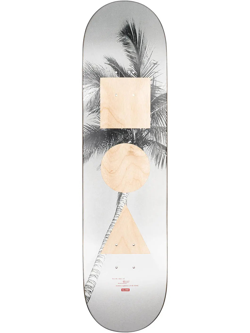 GLOBE G1 STACK LONE PALM 8.0 DECK GLOBE