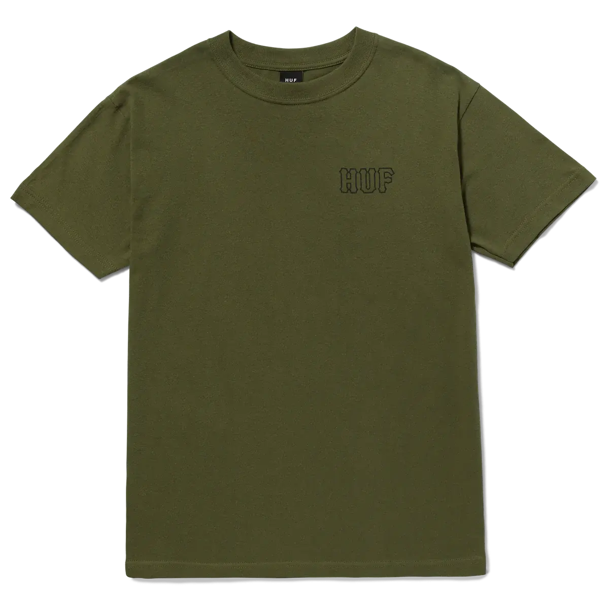 Huf Set H Tee - Olive HUF