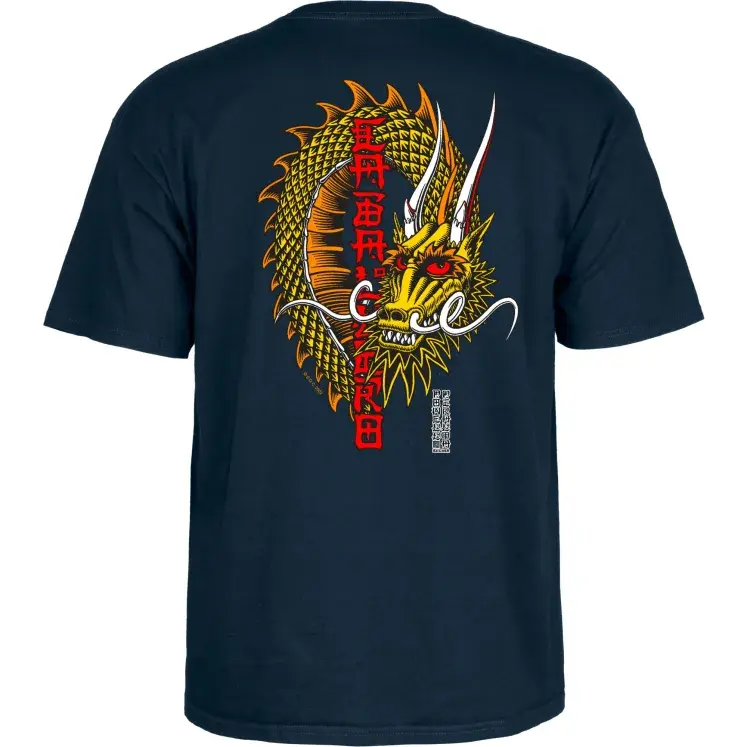 Powell Peralta Cab Ban This Tee - Navy POWELL PERALTA