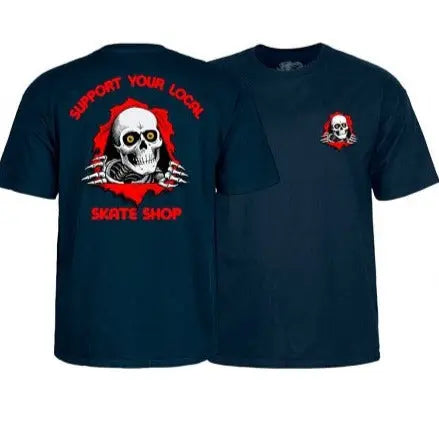 Powell Peralta Sylss Tee - Navy POWELL PERALTA