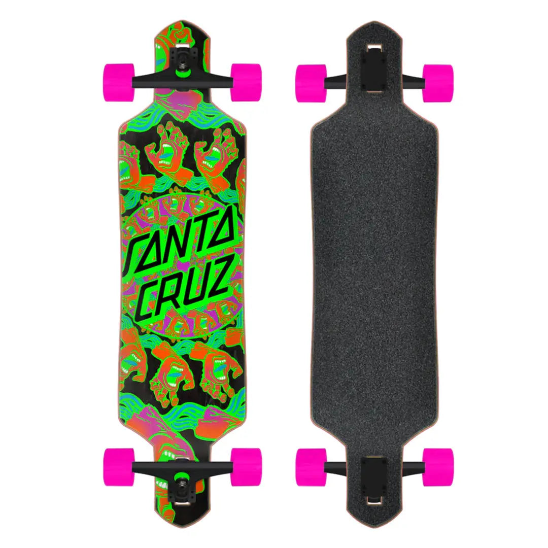 SANTA CRUZ MANDALA HAND DROP THRU 36IN LONGBOARD SANTA CRUZ