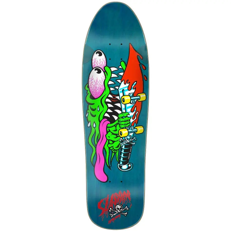 SANTA CRUZ MEEK SLASHER 9.23 SKATE DECK SANTA CRUZ