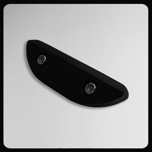 SKULL SKATE FS NOSE SKID PLATE 1 1/4x4 3/8 SKULL