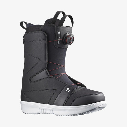 Salomon Faction Boa Boots - Blk/Blk/Wht SALOMON