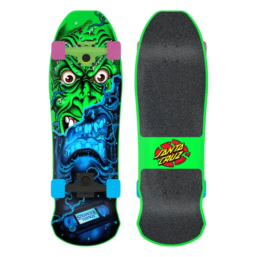 Santa Cruz 80's Stanger Things Roskopp Face 9.5 Cruiser SANTA CRUZ