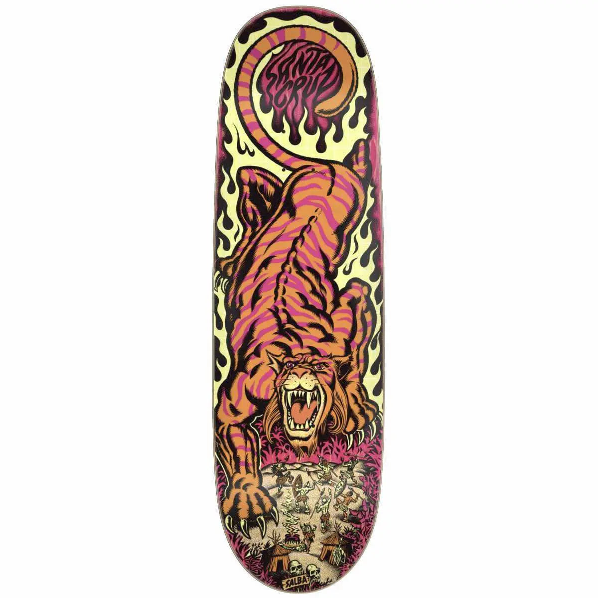 Santa Cruz Salba Tiger Pop 9.25 VX Deck Boardomshop