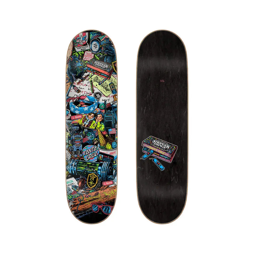 Santa Cruz Stranger Things Season 3 8.5 Skate Deck SANTA CRUZ