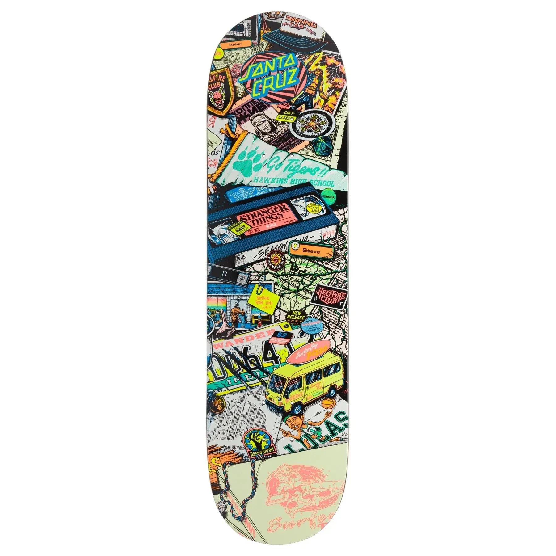 SANTA CRUZ STRANGER THINGS SEASON4 デッキ Santa Cruz Stranger Things Season 4 8.25 Skate Deck – Boardomshop