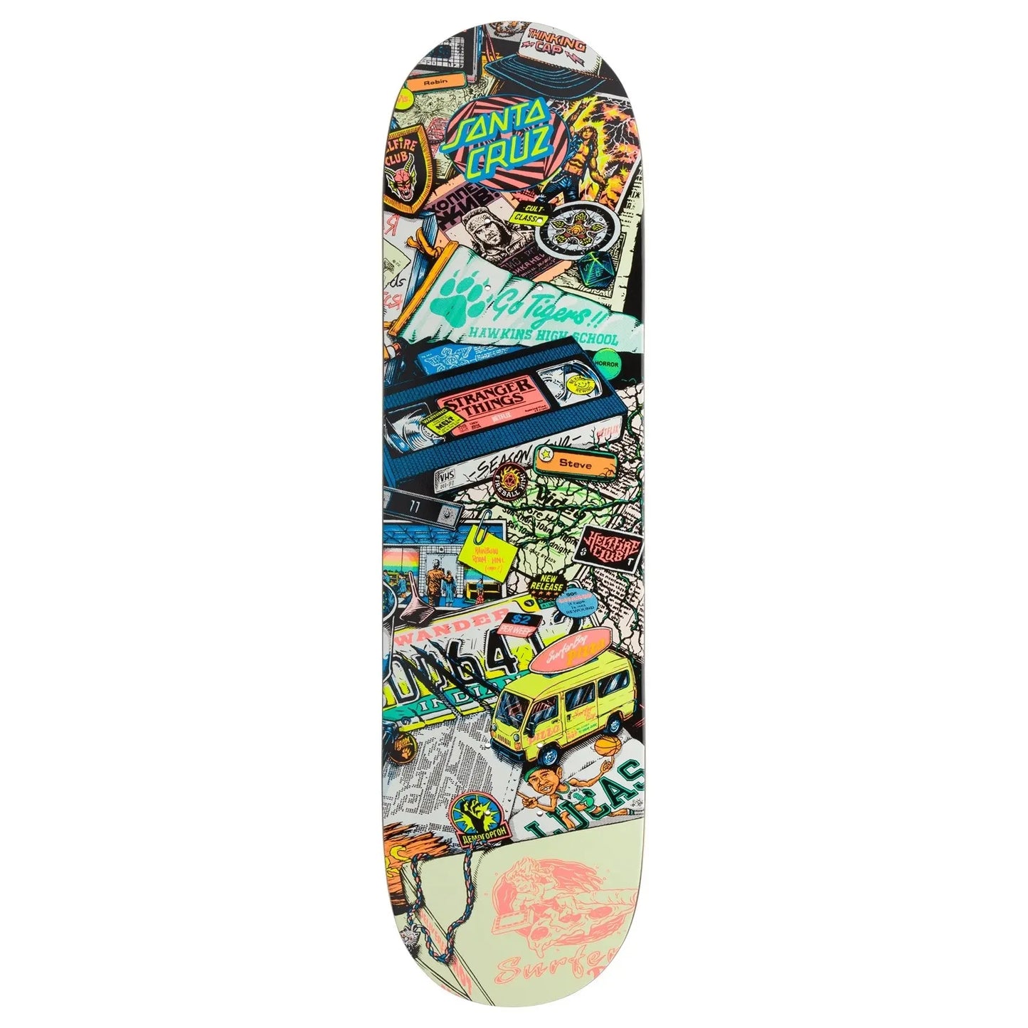 Santa Cruz Stranger Things Season 4 8.25 Skate Deck SANTA CRUZ