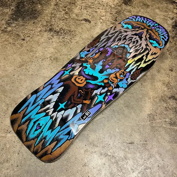 Santa Cruz Winkowski Crystal Cave 10.34 Shaped Deck SANTA CRUZ