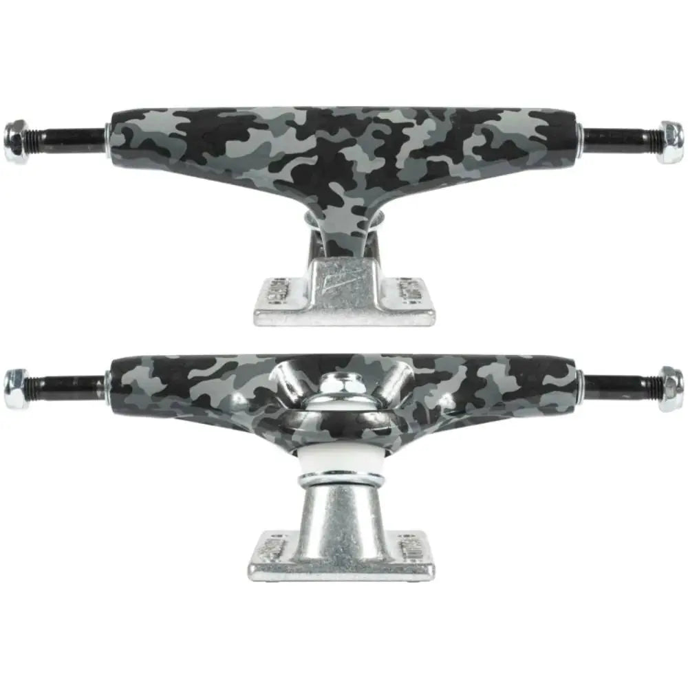 TENSOR ALUMINUM 5.25 CAMO BLACK RAW SKATE TRUCKS TENSOR