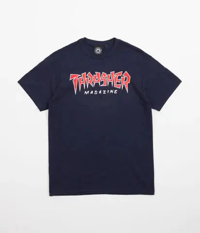 THRASHER JAGGED LOGO SKATE T-SHIRT THRASHER