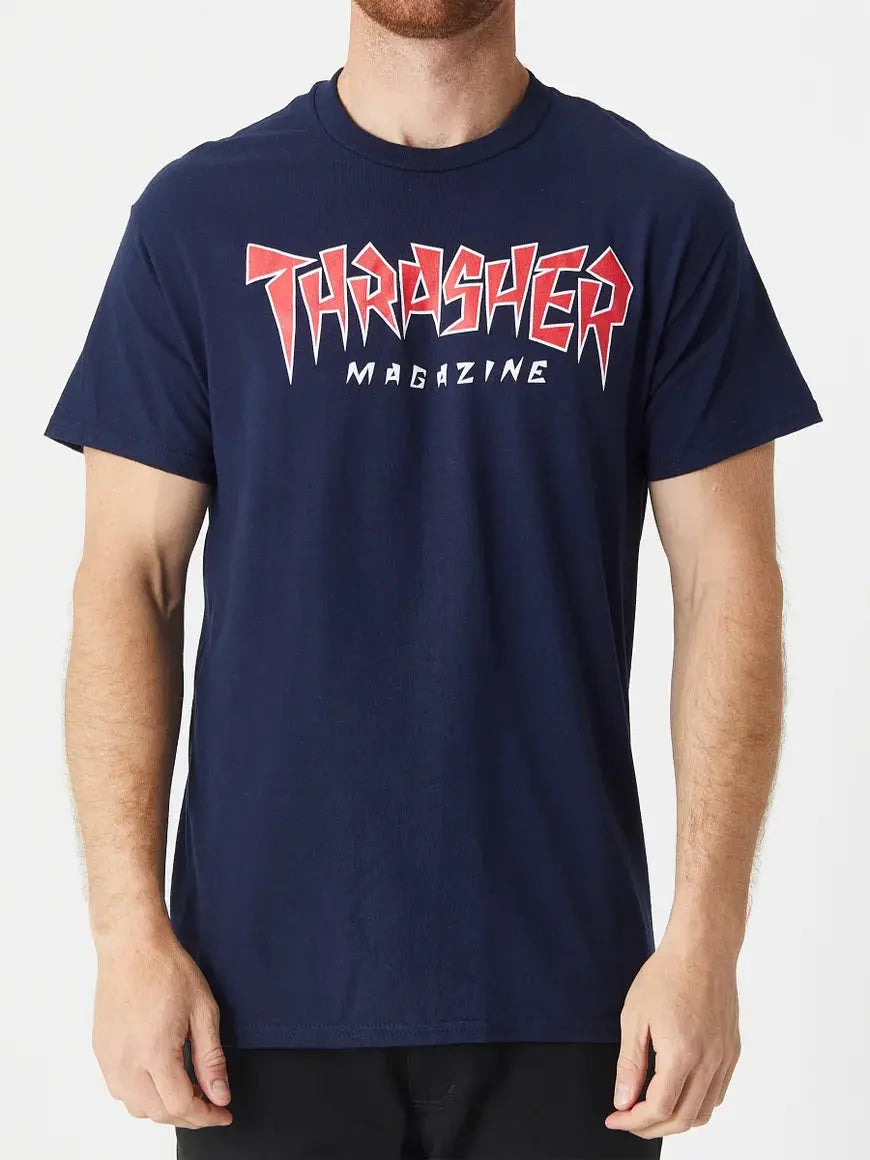 THRASHER JAGGED LOGO SKATE T-SHIRT THRASHER