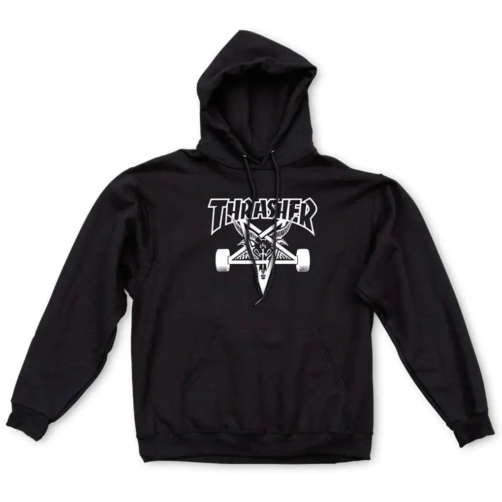 Thrasher Skategoat Hoodie - Black THRASHER