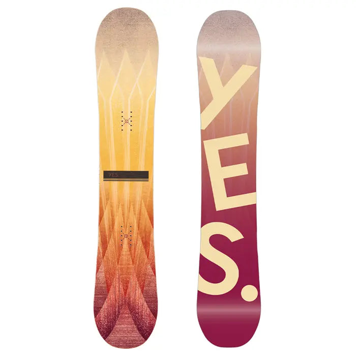 yes 2020 snowboard Yes Hello Women's Snowboard – Boardomshop