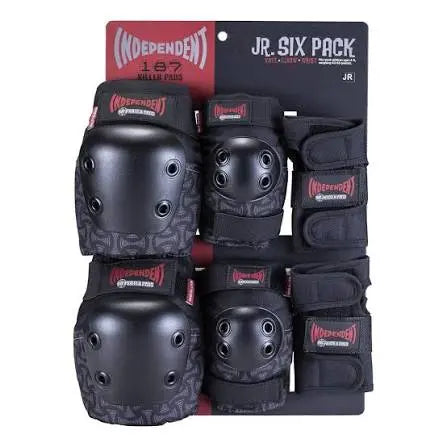 187 Jr Six Pack Pad Set -Independent 187