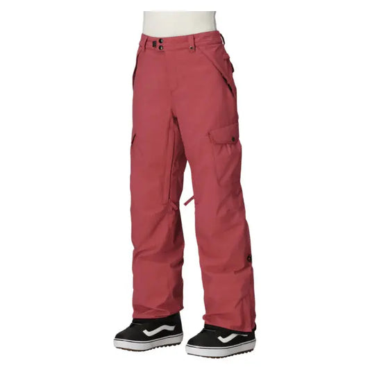 686 Aura Cargo Snow Pants - Rosewood 686