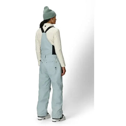 686 Black Magic Bib Snow Pants - Dusty Marine Dobby 686