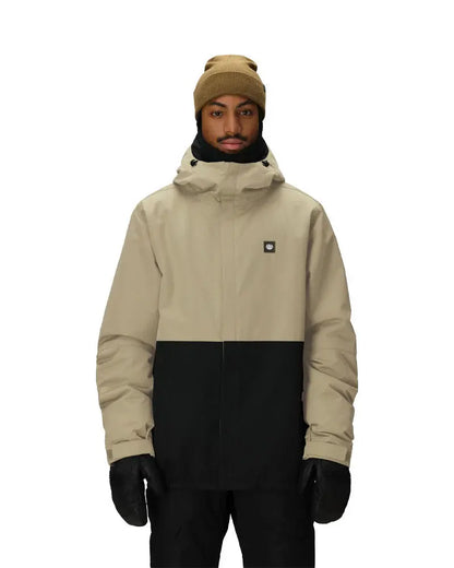 686 Foundation Jacket - Sage Colorblock 686