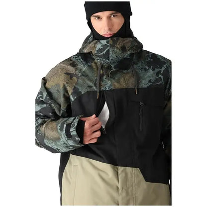 686 Geo Insulated Jacket - Cypress Green Hemisphere 686