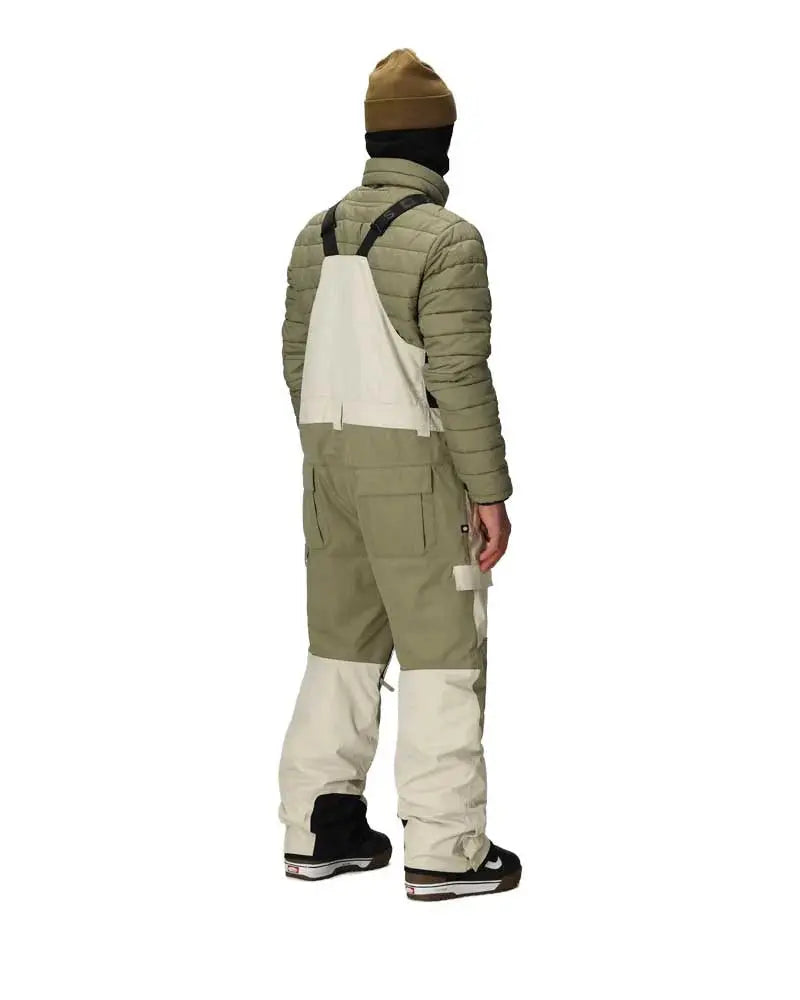 686 Hot Lap Bib Snow Pants - Limestone 686
