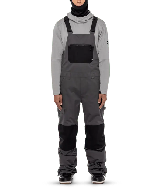 686 Hot Lap Insulated Bib Snow Pants - Charcoal 686