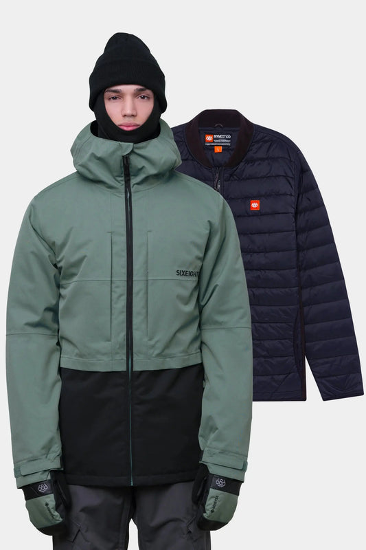 686 Mn Smarty 3-In-1 Form Jacket - Cypress Green 686