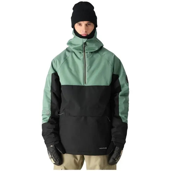 686 Renewal Insulated Anorak Jacket - Cypress Black 686