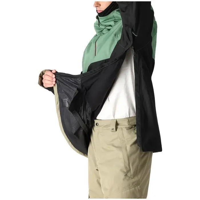 686 Renewal Insulated Anorak Jacket - Cypress Black 686