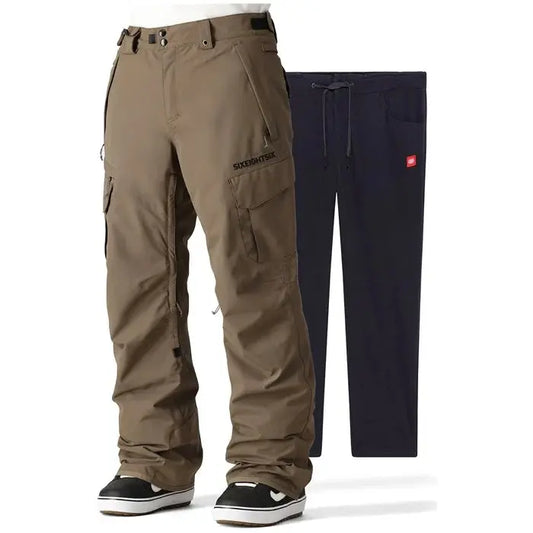 686 Smarty 3-In-1 Cargo Snow Pants - Tobacco 686