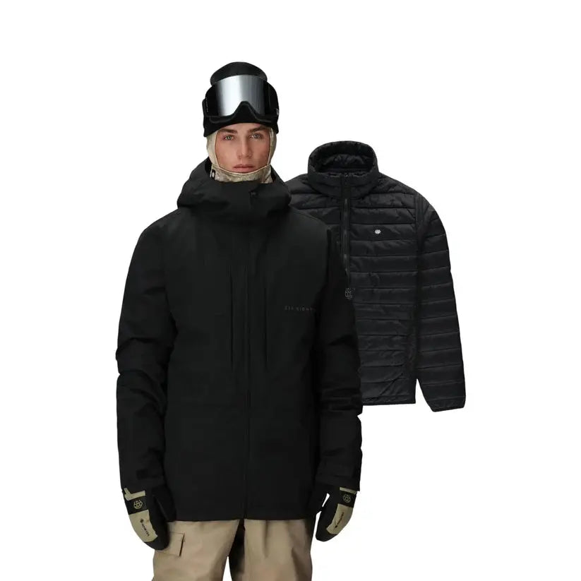 686 Smarty 3-In-1 Form Jacket - Black 686