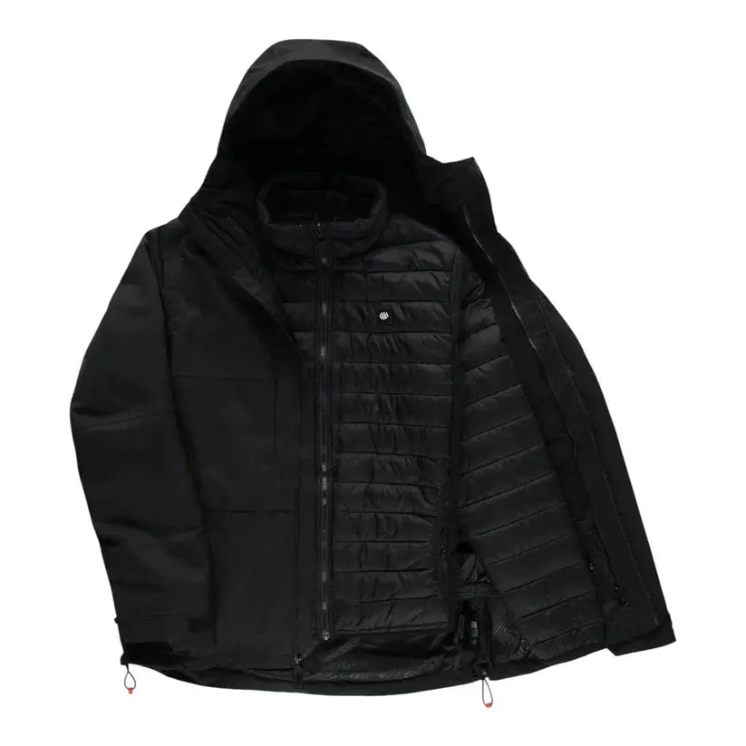 686 Smarty 3-In-1 Form Jacket - Black 686