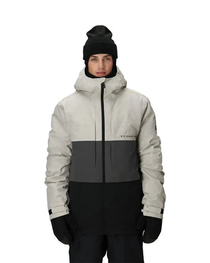 686 Smarty 3-In-1 form Jacket - White Heather 686