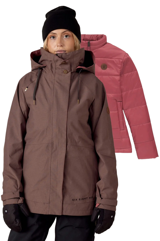 686 Smarty 3 in 1 Spellbound Jacket - Peppercorn Dobby 686