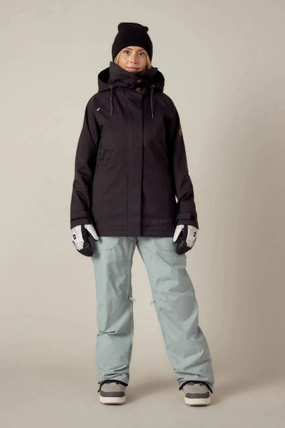 686 Smarty Spellbound Jacket - Black Herringbone 686